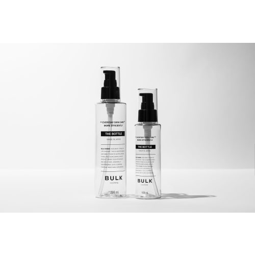 Bulk Homme Lotion Refill Bottle 200mL (Men's Skin Care Male Stylish Dispenser Travel Bottle) BULKHOMME BOTTLE 200mL
