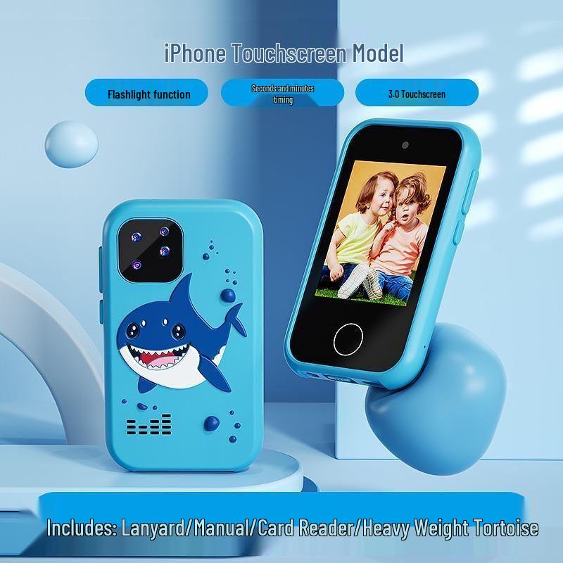 Unicorn & Shark S3 Kids' Touchscreen Phone Camera Toy