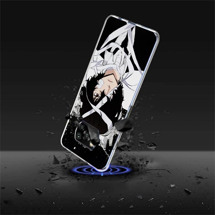 Bungo Stray Dogs Dazai Phone Case For Xiaomi Poco X7 X6 X5 Pro F7 Ultra Redmi 15C 15 13 13C 12 12C 10 10A 10C 9 9A 9C 9T Cover P