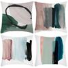 New Art Design Pillow Cover Antique Color Brushstroke Printing Home Decoration Holiday Pillow Pillow Cover