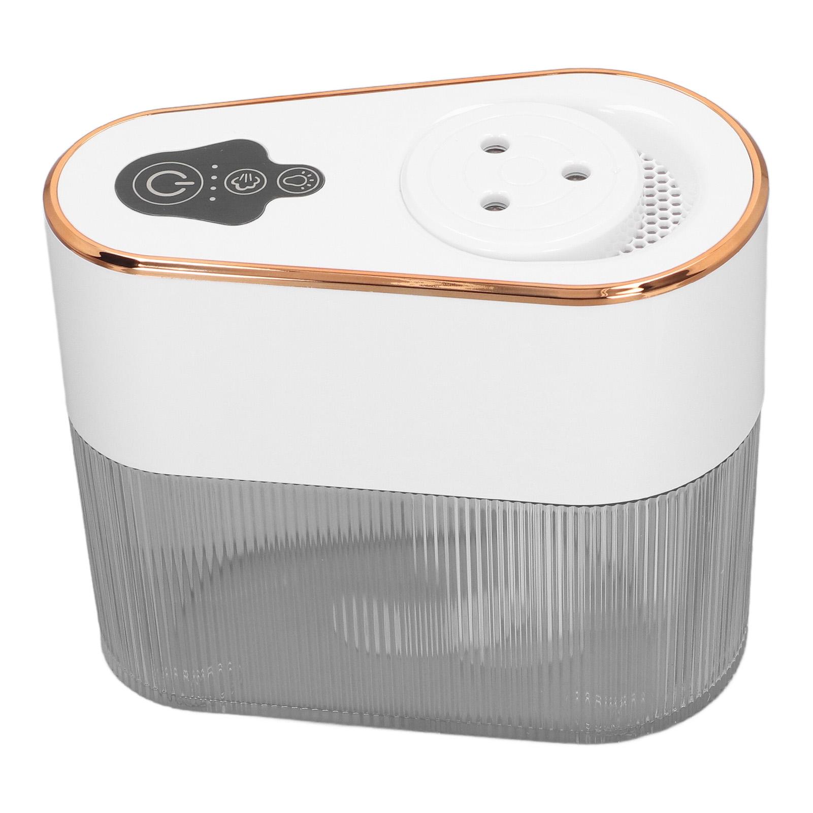 2.2L Water Tank Quiet Cool Mist Humidifier 4.5W USB Rechargeable Humidifier Night Light Aromatherapy