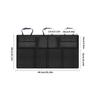 Car Trunk Organizers Large Capacity Car Organizers SUV Equipped with Robust Elastic Net Hanging Car Storage Organizers