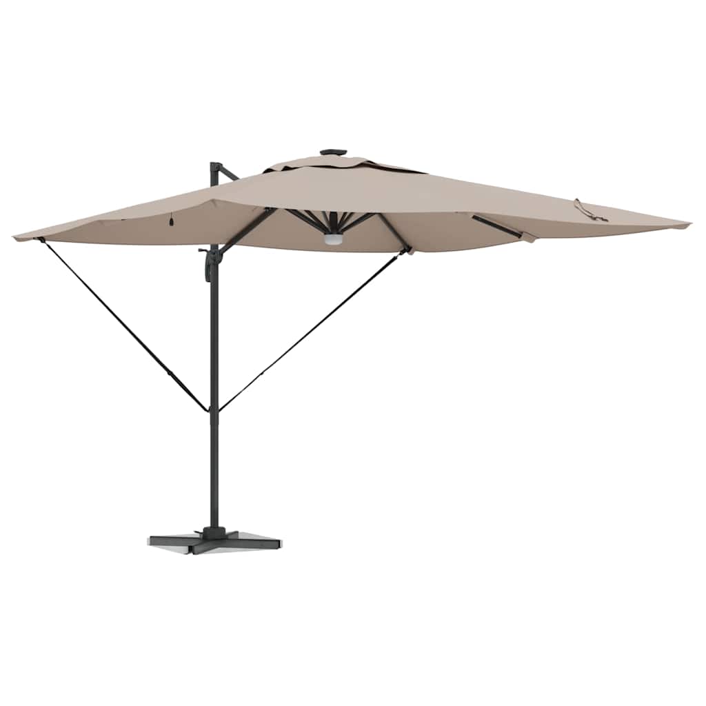 Roma Parasol Taupe 286 x 284