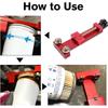 Durable-66490 Oil Filter Cutter Oil Filter Removal Tool Universal Cutting Range 1-3/4 Inch To 5-3/4 Inch