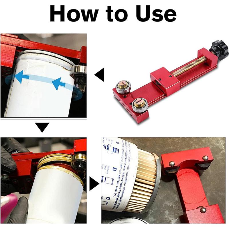 Durable-66490 Oil Filter Cutter Oil Filter Removal Tool Universal Cutting Range 1-3/4 Inch To 5-3/4 Inch