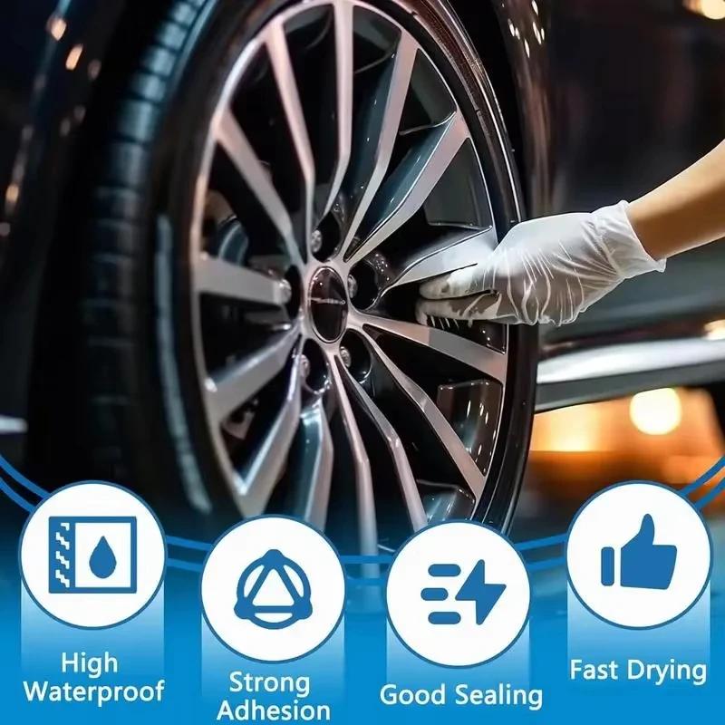 Car Tire Repair Adhesive Strong Glues Heat Resistant Waterproof Auto Instant Liquid Tyre Glue Vehicle Accessories