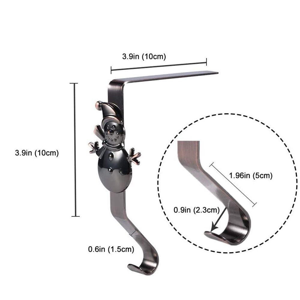 Stand Metal Multifunctional Sturdy Hanger Christmas Stocking Holders Stockings Clip Mantel Hooks