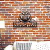 Customizable Alligator Metal Sign Wall Art Personalized Name Home Kitchen Animal Lover Decor