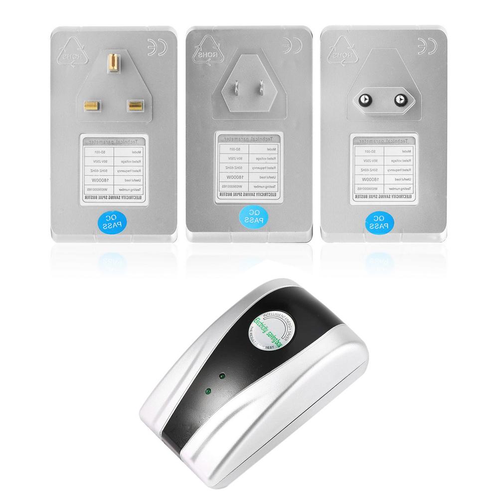 Electronic Kingdom 90V-250V Saver Power Energy EU/US/UK Plug Electricity Saving Box Home Use