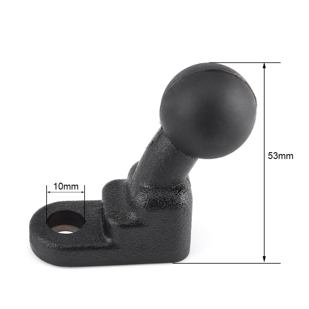 Motorcycle Mounts Fixed Ball Holder Isolate Dampens Shock Base With 10mm Hole