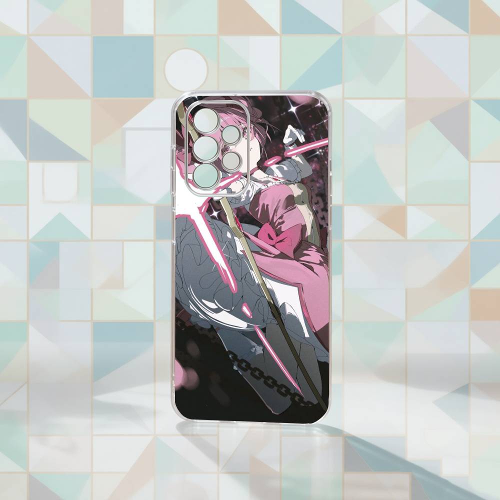 

Чохол для телефону Puella Magi Madoka Magica для Samsung S25, S24, S21, S22, S23, S30, Ultra, S20, Plus, Fe Прозорий чохол Samsung S305G