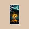 World Life Tree Mobile Phone Case for Samsung Galaxy S25 S24 S23 S22 S21Plus FE Ultra Clear Colorful Cover Smartphone Cover