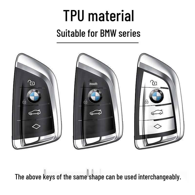Bolsa para Llavero BMW iX3: Hebilla de Concha Premium para Modelos 2021-2025 - Unisex Serie 24/25