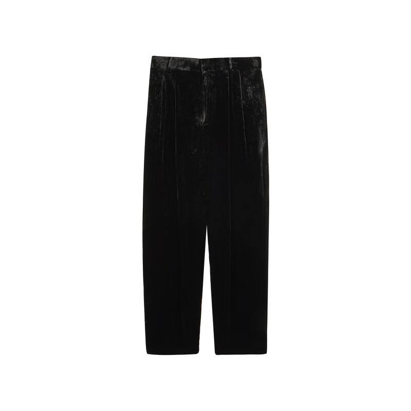 LESS 2023 Autumn Casual Commuter Loose Tapered Pants