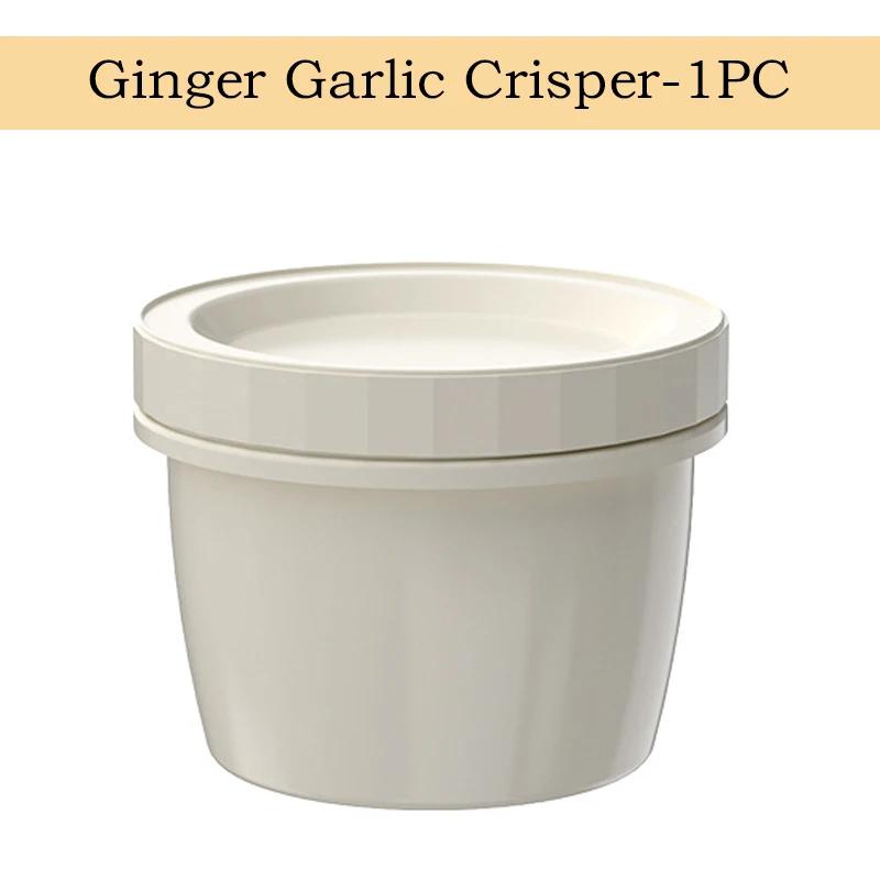 

1/2/3 шт. Холодильник Хрустящий Имбирь Чеснок Зеленый Лук Хранение Ящик Для Слива Гарниров Двойной Слой Консервации Герметичная Коробка 1 pcs