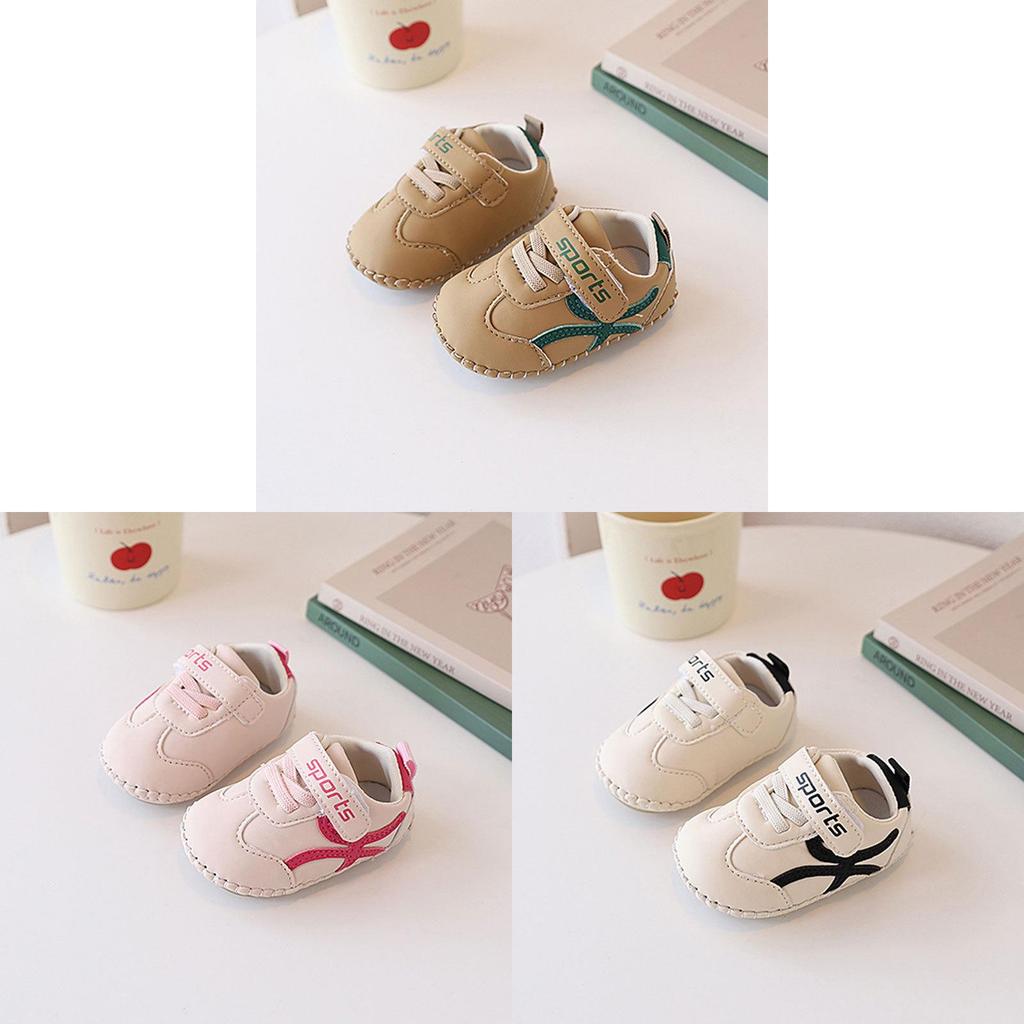 Baby Soft Sole Sneakers For Boys Girls With Magic Strap For Toddler Walkers