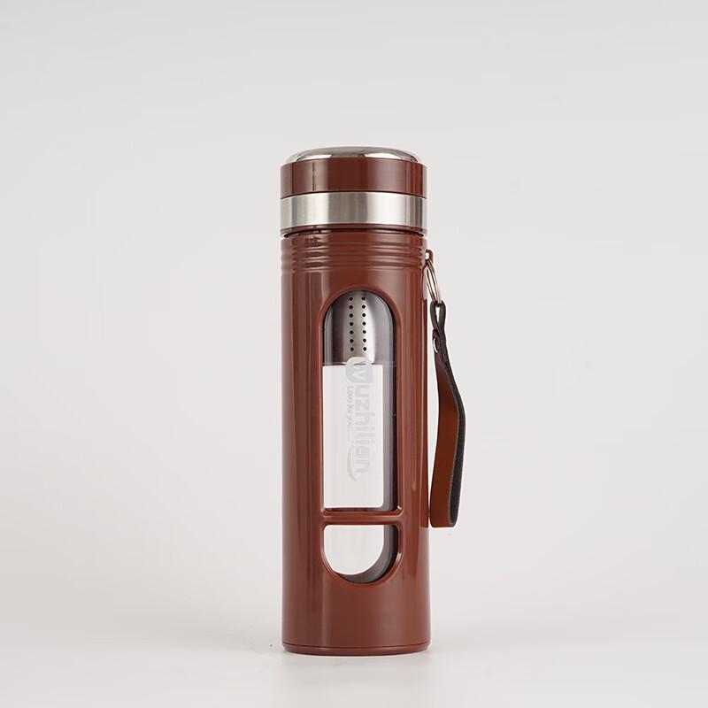 Shangqi Portable High Borosilicate Glass Travel Mug with Filter