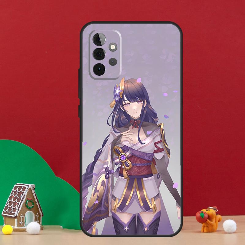 Baal Genshin Impact Game Case For Samsung Galaxy A56 A33 A13 A36 A23 A52 A32 A12 A54 A34 A14 A16 A53 A15 A35 A55 A17