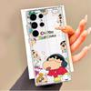Case for Samsung Galaxy Note 20 Ultra 10 S21 S20 Plus S25 Edge S26 S22 FE S23 Ultra S24 Phone Cover Cartoon Crayons Shinchan
