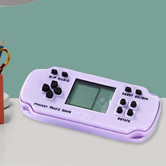 Oyun Makinesi Basit Kullanım Vintage El Konsolu Tuğla Oyunu Retro Oyun Konsolu Çocuklar Oynuyor