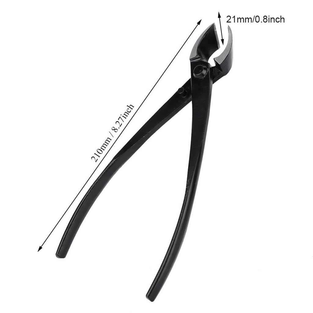 210mm Round Edge Steel Garden Pruning Shears Thick Branches Cutter Scissors Bonsai Tools