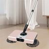 Hand Sweeping Machine Non Electric Sweeper Mop Dustpan Floor Cleaning Tools For Cleaning Hair Etc Angle Changable Dustpan Set