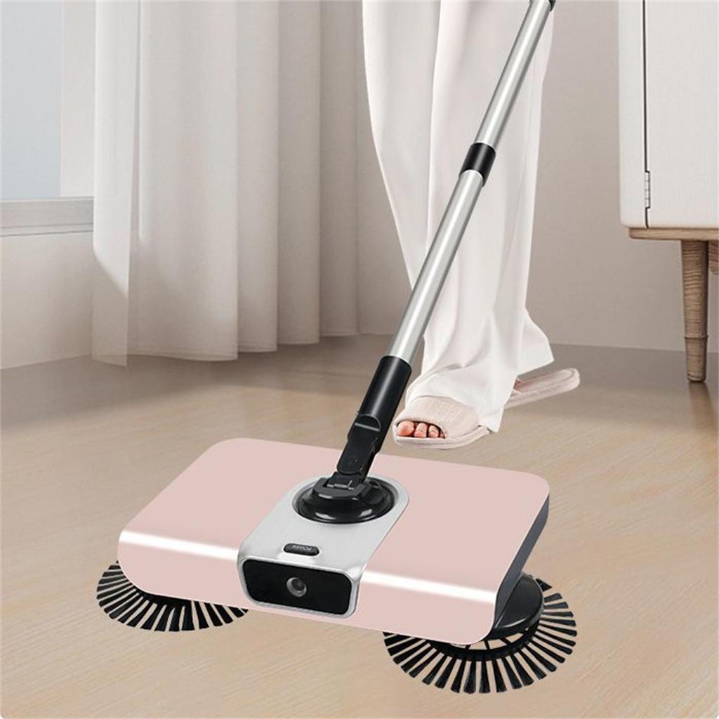 Hand Sweeping Machine Non Electric Sweeper Mop Dustpan Floor Cleaning Tools For Cleaning Hair Etc Angle Changable Dustpan Set
