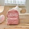 Handmade Name Childrens School Bag