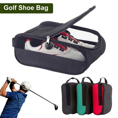 Golf Shoe Bag Zippered Outdoor Shoe Carrier Bags Travel Sports Shoe Carrier Tote Bags Golf Accessories for Men And Women