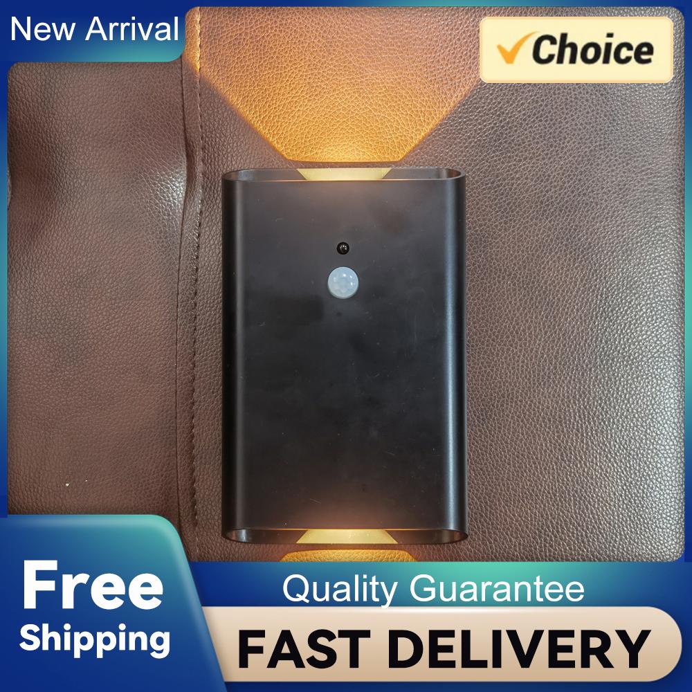 Rechargeable Motion Sensor Night Light 5000mAh with Remote Control Rechargeable Stair Lights for Bedroom Hallway Stairs Cabinets
