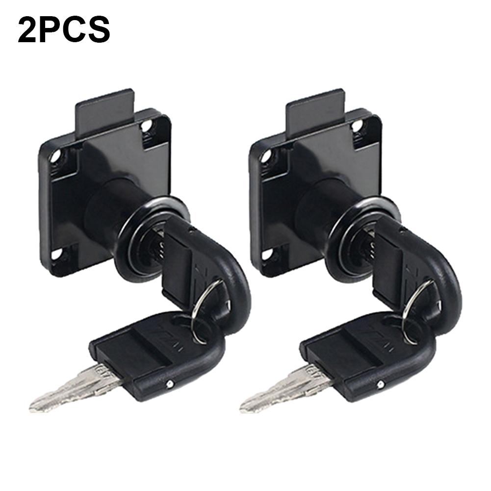Cabinet Drawer Latch Locks Mailboxes Lock Furniture Hardware Wardrobe Cabinet Door Locks Bedside Bookcase Lock With 2 Keys