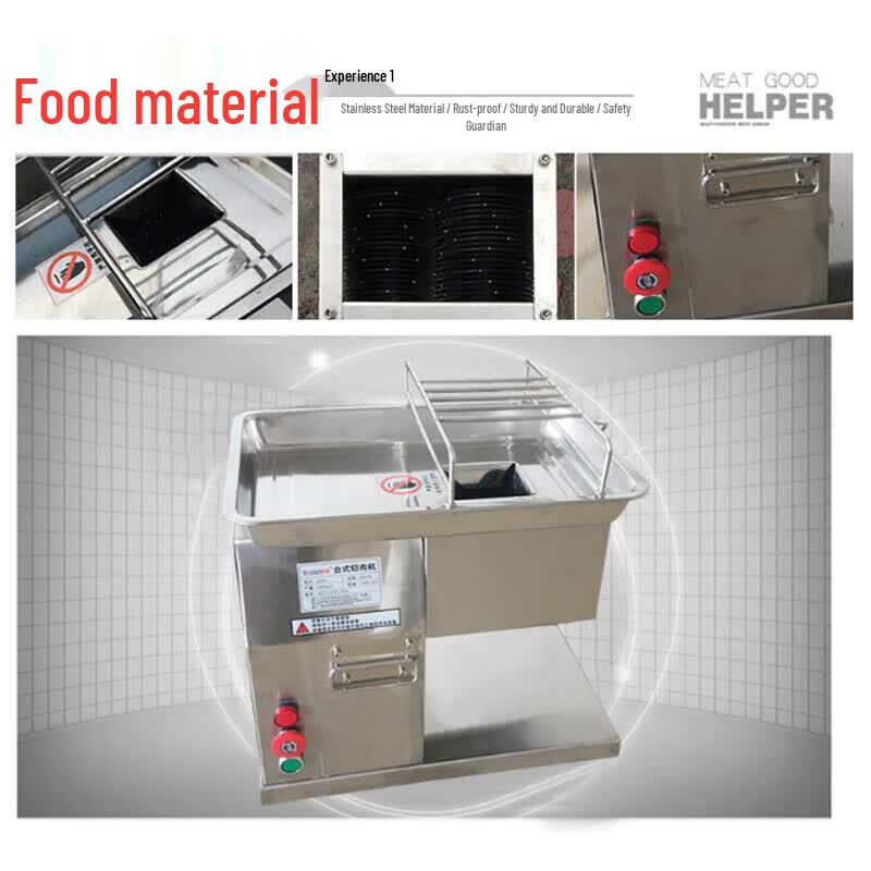 XILEN Commercial Automatic Meat Slicer and Cutter