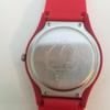 Used CITIZEN Q&Q Simple 3-hand Analog Watch Red