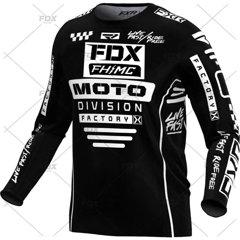 2024 Maglia da Downhill da Corsa Mountain Bike Motocicletta Ciclismo Crossmax Camicia Ciclismo Abbigliamento per Uomo Maglia MTB MX Ranger Fdx DH