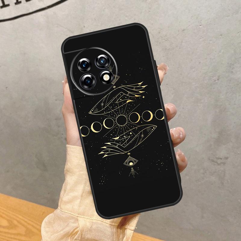 Fortune Telling Moon Stars Hands Case For OnePlus 15 R 13 13R 13T 12 11 10R 10T 8T 9 10 Pro Nord CE 5 4 2 3 Lite N20 N30 Cover