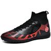 Football Shoes 35-46 Men's High-top Socks, Football Shoes Short Nail Training Children and Adolescent Students Competition Sneakers Football Boots