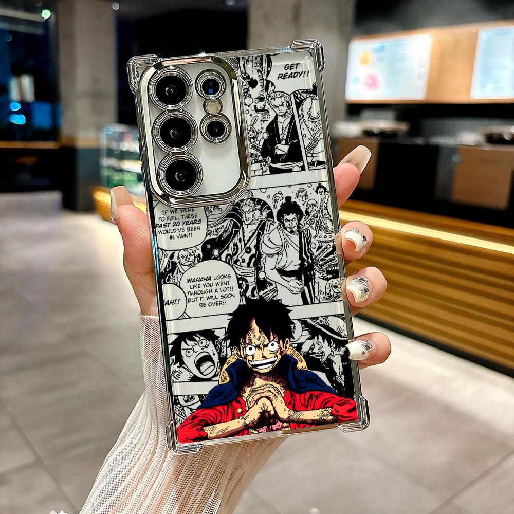 Anime O-One Pieces Shanks Coque For Galaxy S26 Ultra Phone Case For Samsung S26 S25 S24 S23 S21 Ultra S20 FE S25 Plus Soft Cover