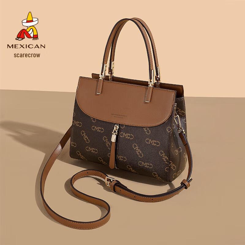 Strawman 2025 Винтажная женская сумка легкой роскоши