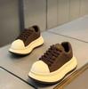 Frühling neue Schnürschuhe Low-Top Plateau-Sohle beliebte Freizeitschuhe xlz