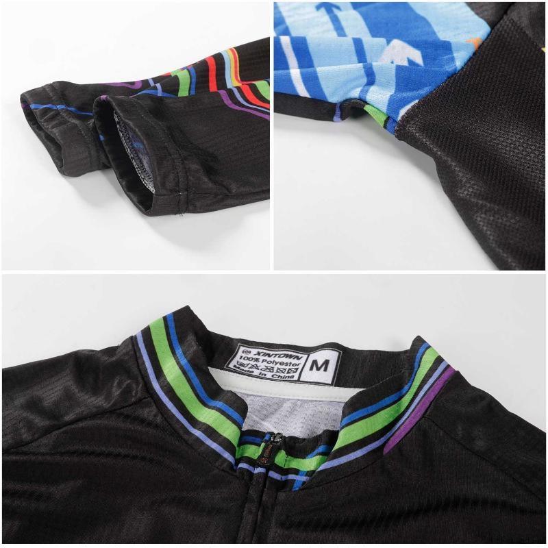 Summer Short Sleeve Riding Bicycle Cycling Clothing Set Men Sport Jerseys Suits Bicycle Clothes Suit Race Bicycle Wear Tights