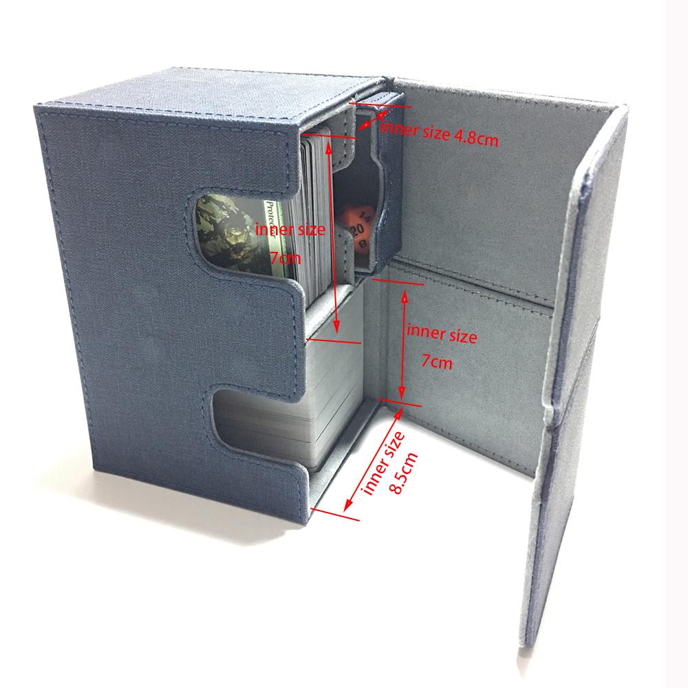 Large Size Trading Cards Box Board Game Cards Case Container Collection For  Ccg Mtg Tcg Magic Board Game Cards