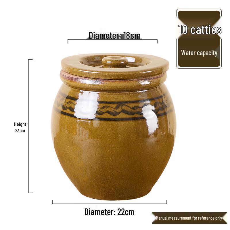

Naijiang Ceramic Rice Storage Jar with Lid