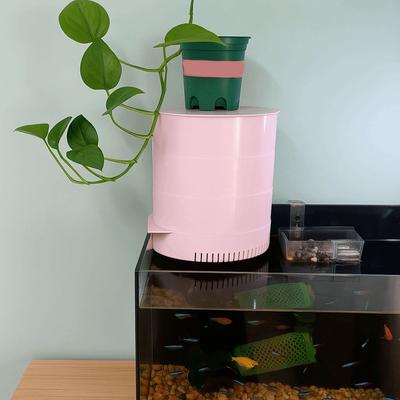 Filtro de Circulación Purificador de Agua Silencioso Plástico Purificador de Agua para Acuario Tanque de Peces