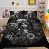 Hot Sale Duvet Cover Set Woman Man Bedding Suit Single Double Size Microfiber Home Bedclothes Bedroom Decor