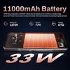 Telephone Incassable 5G OUKITEL WP58 Pro Android 15 24Go+512Go 6.7" 10000mAh Smartphone Robuste 64MP Vision Nocturne GPS/NFC Vert