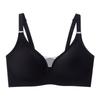 Plus Size Seamless Wireless Shaping Comfortable Anti Sagging Bra For Women