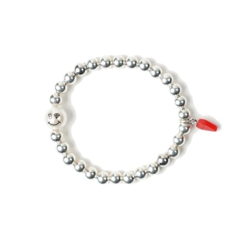 

BONBEAU Silver Ball Bracelet 6mm SILVER