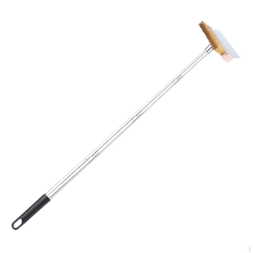Cepillo para Horno de Pizza de Grado Comercial con Cepillo Limpiador de Parrilla, Resistente y Versátil,