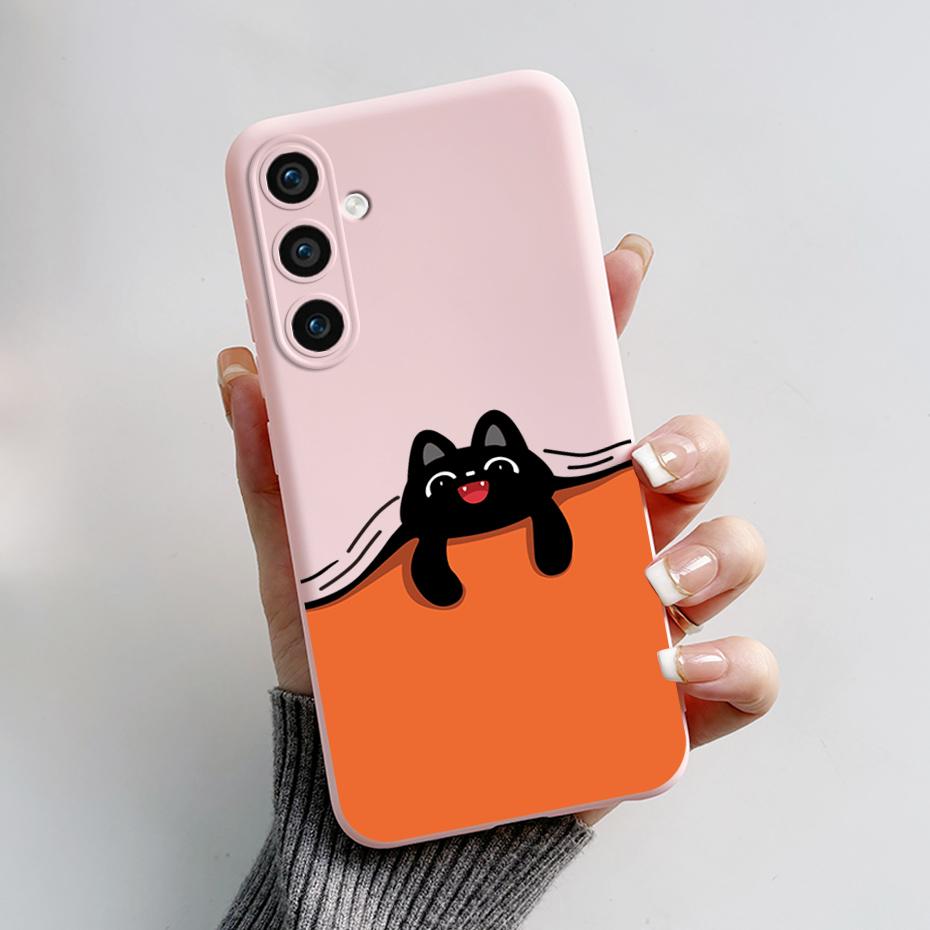For Samsung Galaxy S23 FE Case S23 Plus Cute Rabbit Panda Painted Soft Silicone Phone Case For Samsung S23 Ultra S 23 S23+ Shell