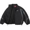 Supreme Contrast Piping Track Jacket Black